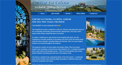 Desktop Screenshot of lacolinaandalucia.com